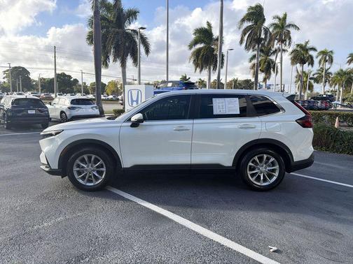 Platinum White Pearl 2023 Honda CR-V EX