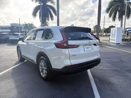 Platinum White Pearl 2023 Honda CR-V EX
