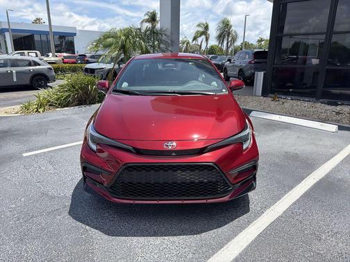 Ruby Flare Pearl 2026 Toyota Corolla SE