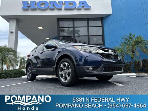 Obsidian Blue Pearl 2019 Honda CR-V EX-L
