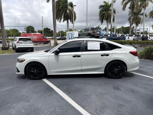 Gray 2024 Honda Civic Sport
