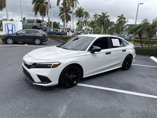 Gray 2024 Honda Civic Sport