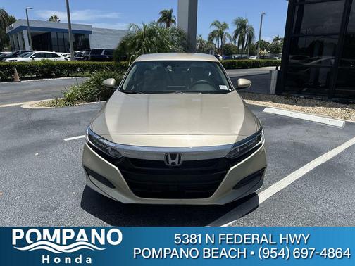 Champagne Frost Pearl 2018 Honda Accord LX