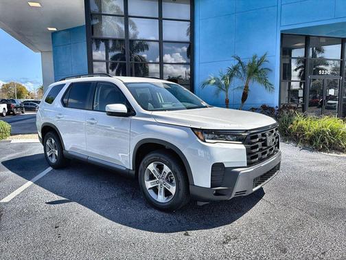 Platinum White Pearl 2026 Honda Pilot EX-L