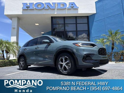 Light Green 2024 Honda HR-V EX-L