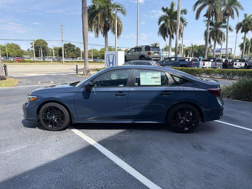 Blue Lagoon Pearl 2026 Honda Civic Hybrid Sport