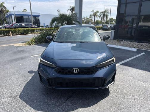 Blue Lagoon Pearl 2026 Honda Civic Hybrid Sport
