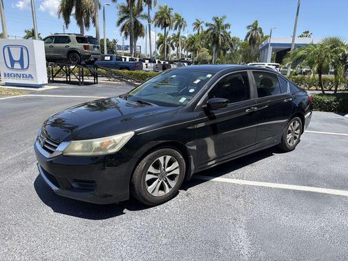 Crystal Black Pearl 2014 Honda Accord LX