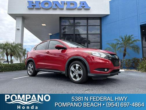 Milano Red 2017 Honda HR-V EX