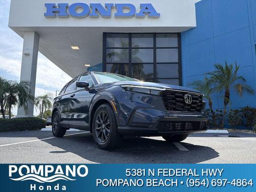 Canyon River Blue Metallic 2026 Honda CR-V EX-L 2WD
