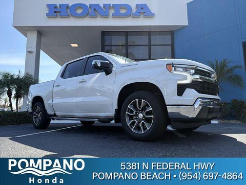 Summit White 2024 Chevrolet Silverado 1500 LT