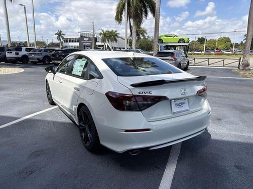 Platinum White Pearl 2026 Honda Civic Si Base