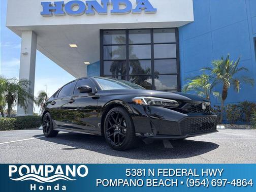 Crystal Black Pearl 2026 Honda Civic Sport