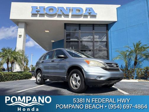 Opal Sage Metallic 2010 Honda CR-V LX