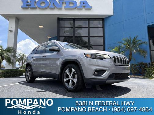 Billet Silver Metallic Clearcoat 2019 Jeep Cherokee Limited