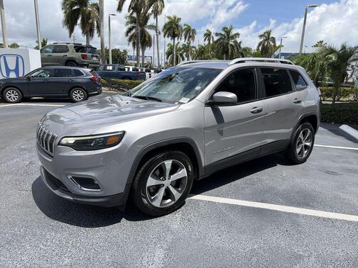 Billet Silver Metallic Clearcoat 2019 Jeep Cherokee Limited