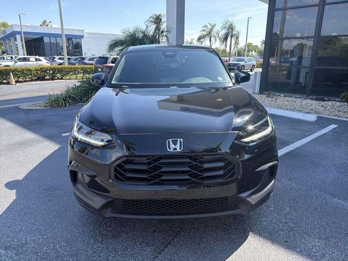 Crystal Black Pearl 2024 Honda HR-V 2WD Sport