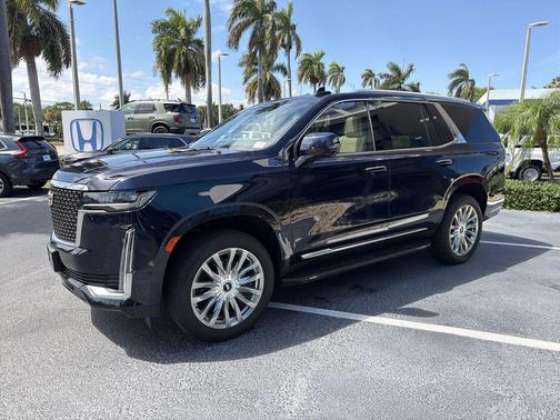Dark Moon Blue Metallic 2024 Cadillac Escalade Premium Luxury