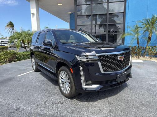Dark Moon Blue Metallic 2024 Cadillac Escalade Premium Luxury