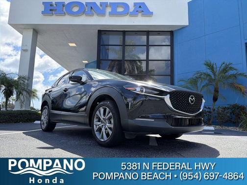 Jet Black Mica 2022 Mazda CX-30 2.5 S Select Package