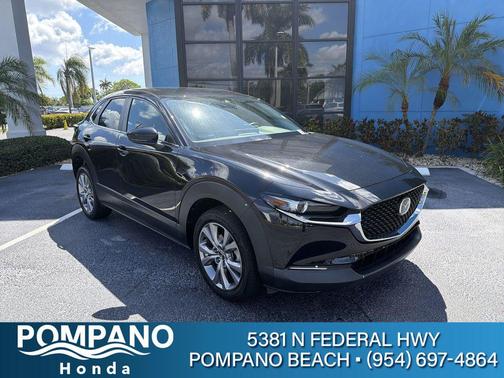 Jet Black Mica 2022 Mazda CX-30 2.5 S Select Package