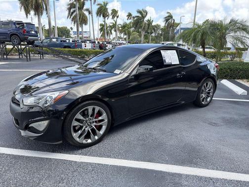 Caspian Black 2014 Hyundai Genesis Coupe 2.0T R-Spec