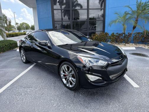 Caspian Black 2014 Hyundai Genesis Coupe 2.0T R-Spec