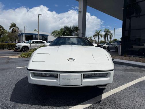 White 1985 Chevrolet Corvette Base