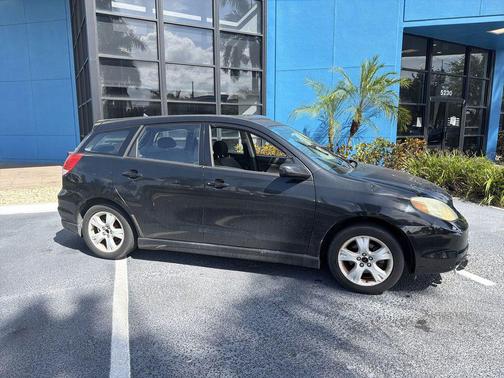 Black 2004 Toyota Matrix XR