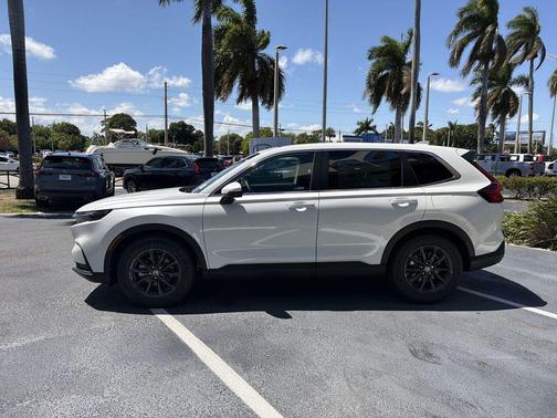 Platinum White Pearl 2026 Honda CR-V EX-L 2WD