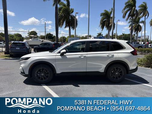 Platinum White Pearl 2026 Honda CR-V EX-L 2WD