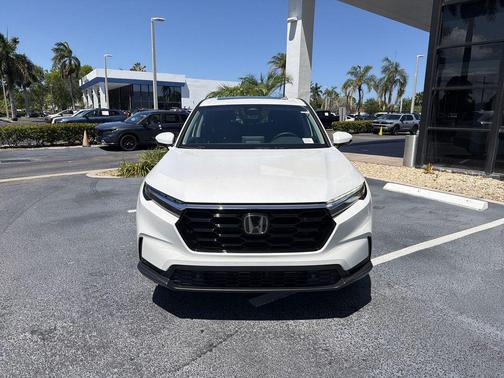 Platinum White Pearl 2026 Honda CR-V EX-L 2WD