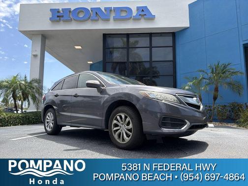 Crystal Black Pearl 2017 Acura RDX Base