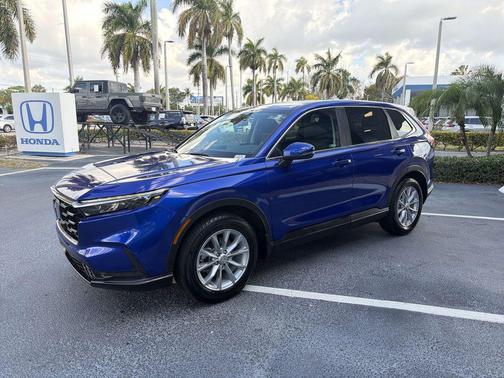 Canyon River Blue Metallic 2023 Honda CR-V EX