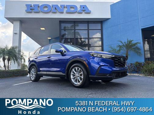 Canyon River Blue Metallic 2023 Honda CR-V EX