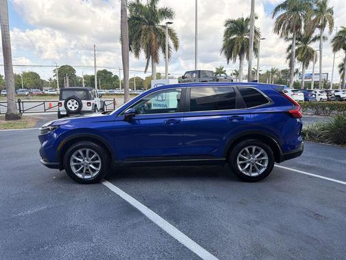 Canyon River Blue Metallic 2023 Honda CR-V EX