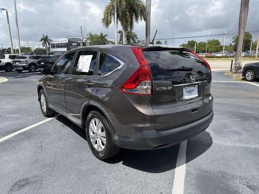 Alabaster Silver Metallic 2014 Honda CR-V EX
