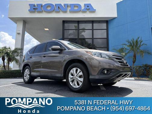 Alabaster Silver Metallic 2014 Honda CR-V EX