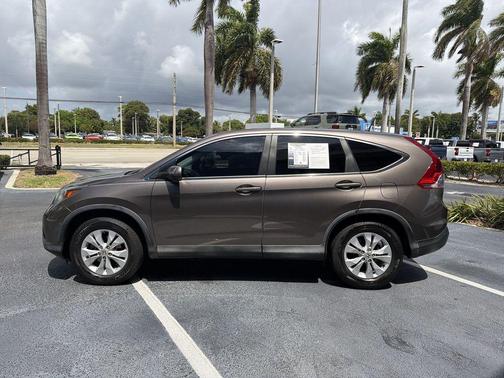 Alabaster Silver Metallic 2014 Honda CR-V EX