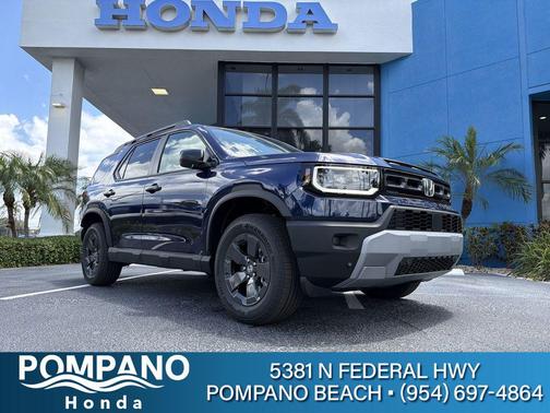 Obsidian Blue Pearl 2026 Honda Passport AWD RTL