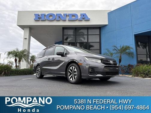 Modern Steel Metallic 2026 Honda Odyssey EX-L