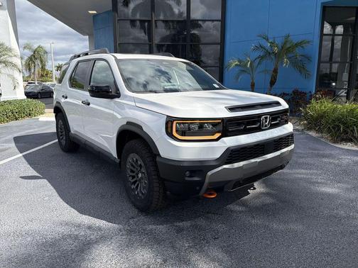 Platinum White Pearl 2026 Honda Passport AWD TrailSport
