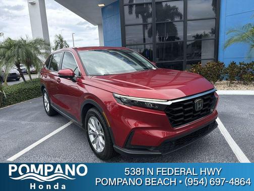 Radiant Red 2025 Honda CR-V EX-L 2WD