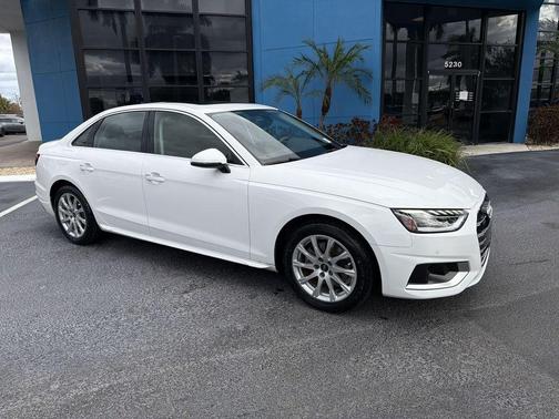 Arkona White 2024 Audi A4 40 Premium