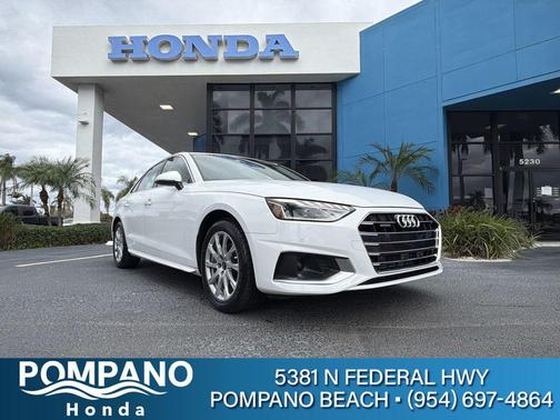 Arkona White 2024 Audi A4 40 Premium