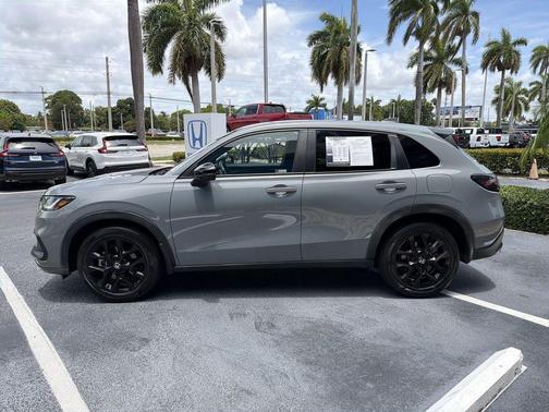 Urban Gray 2024 Honda HR-V 2WD Sport
