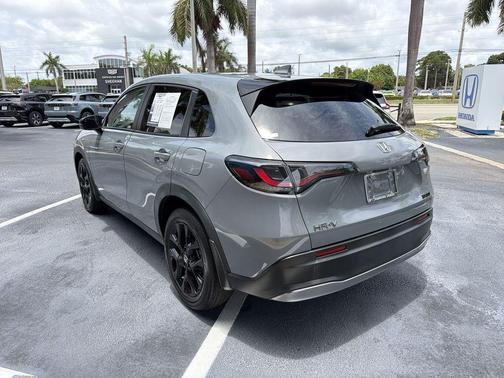 Urban Gray 2024 Honda HR-V 2WD Sport