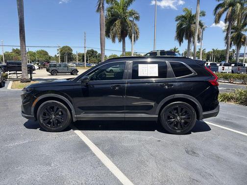 Crystal Black Pearl 2023 Honda CR-V Hybrid Sport Touring AWD
