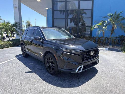 Crystal Black Pearl 2023 Honda CR-V Hybrid Sport Touring AWD