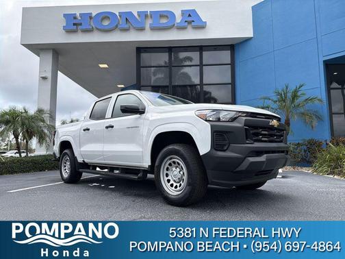 Summit White 2024 Chevrolet Colorado WT